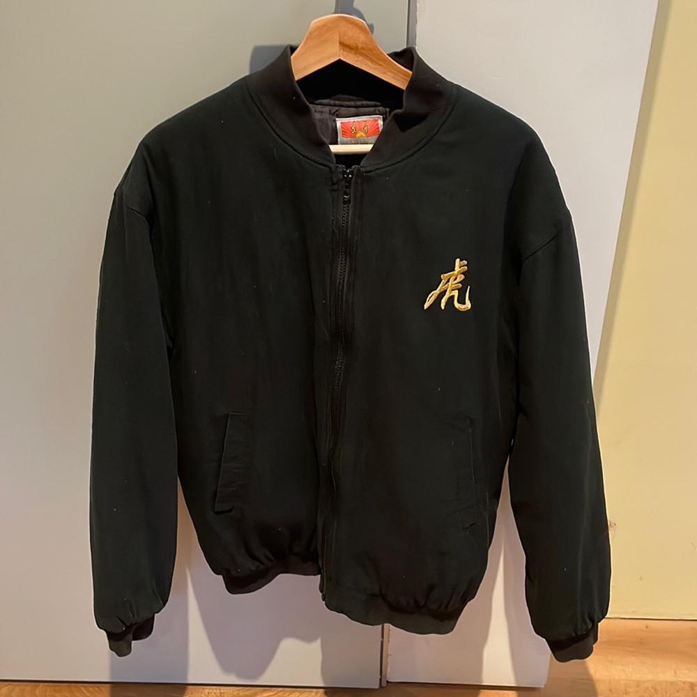 Black jacket with tigger